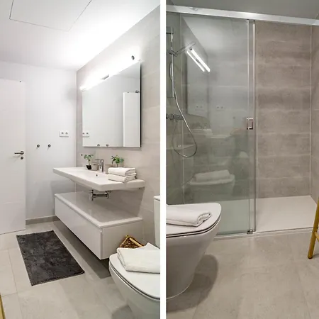 Lmea1.b.b - Modern 1-bed Flat With Pool Balcony Apartment *